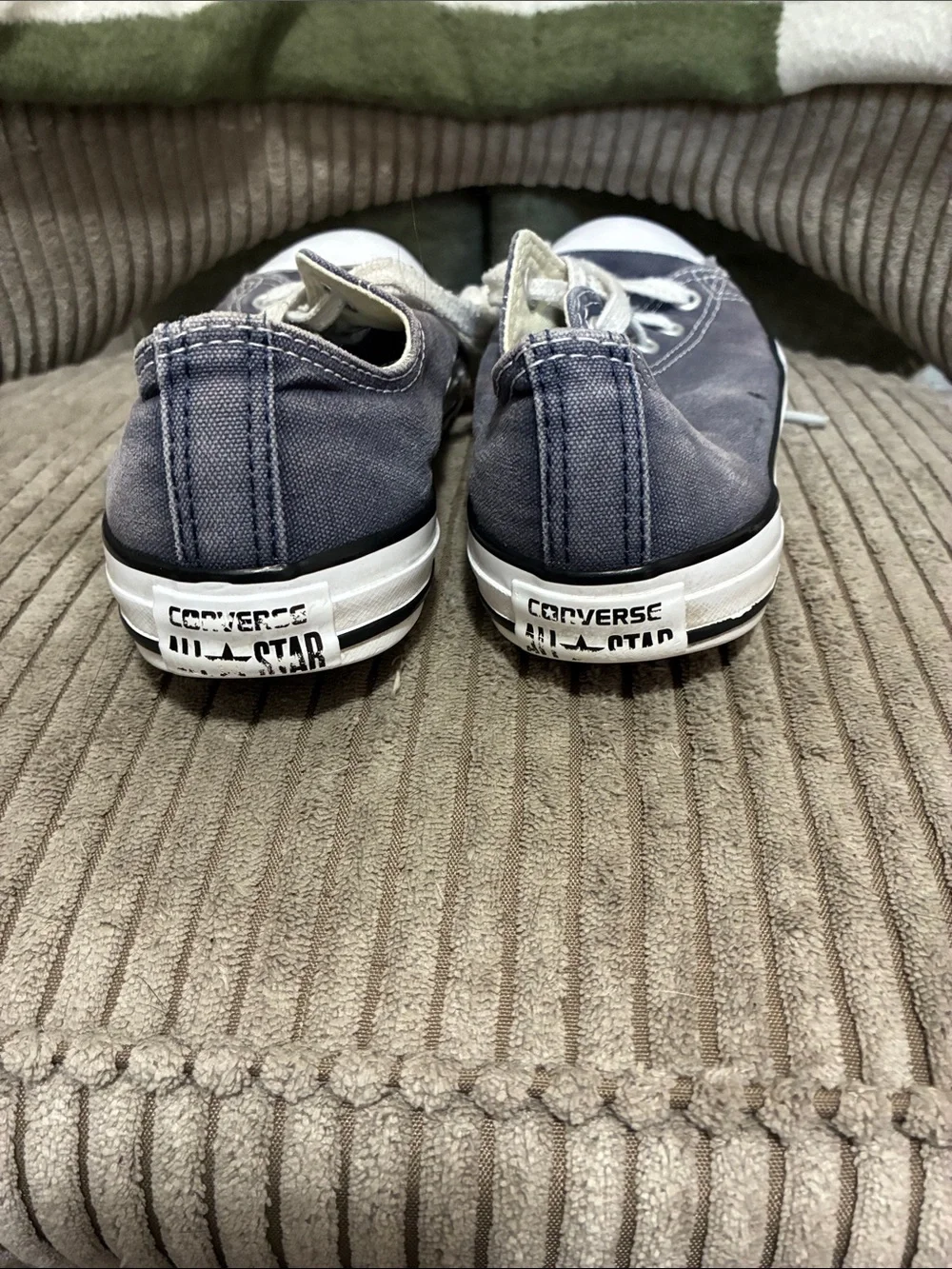 Classic Kids Canvas Sneakers in Navy with White Toe - Converse All Star